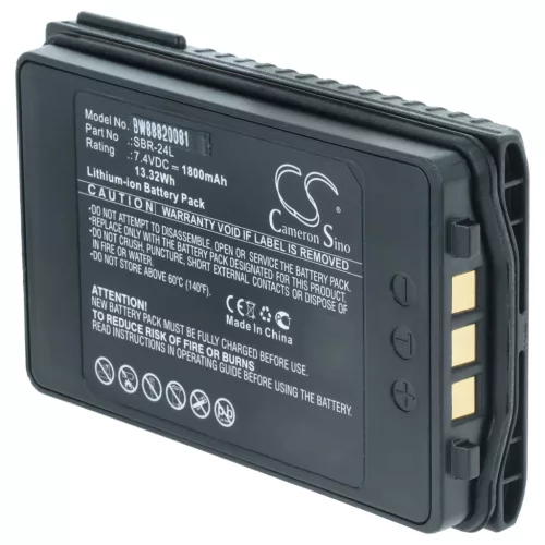 VHBW Radio Akku Yaesu SBR-24L Ersatz - 1800 mAh 7,4 V Li-Ion