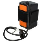 VHBW Li-Ion Akku Paket - 6000 mAh 8,4 V wasserdicht - für Fahrradlampe