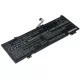 VHBW Notebook-Akku Lenovo 5B10Q16067, 5B10Q22883, 5B10Q16066 - 5800 mAh 7,68 V Li-Polymer, schwarz