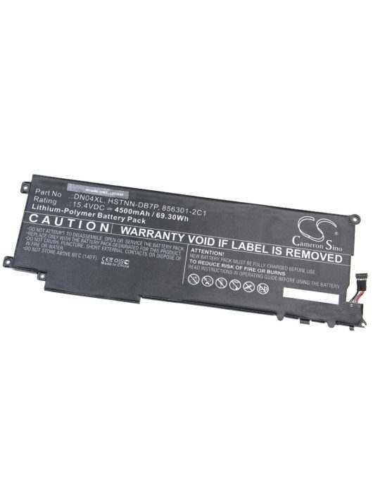 Notebook akkumulátor  HP 856843-850, 856543-855, 856301-2C1 - 4500 mAh 15,4 V Li-polimer, fekete