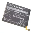 VHBW Mobile Phone Battery Samsung GH82-19582A, EB-BA405ABE - 3000 mAh 3.85 V Li-polymer