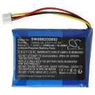 VHBW akkumulátor Philips 104050-2S, 2ICP11/41/54 Philips hangszórót - Li-polimer 2500 mAh