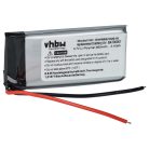 VHBW Wireless Headset Battery Cardo BAT00007 - 850 mAh 3.7 V Li-polymer