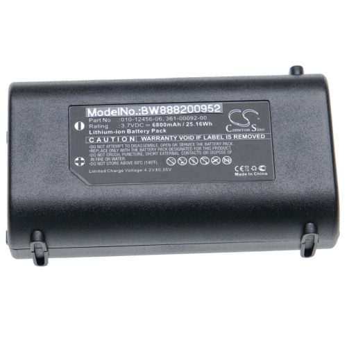 VHBW GPS Tracker Akku 361-00092-00, 010-12456-06 - 6800 mAh 3,7 V Li-Ion