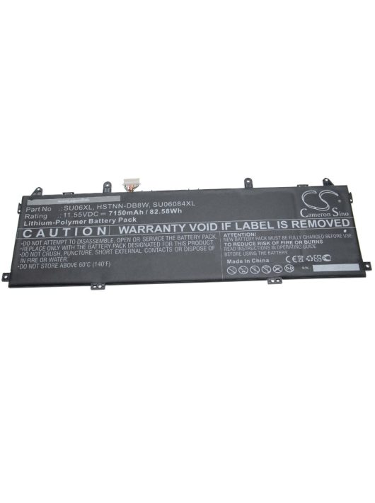 Notebook akkumulátor  HP HSTNN-DB8W, L29048271, HSTNNDB8W - 7100 mAh 11,55 V Li-polimer, fekete