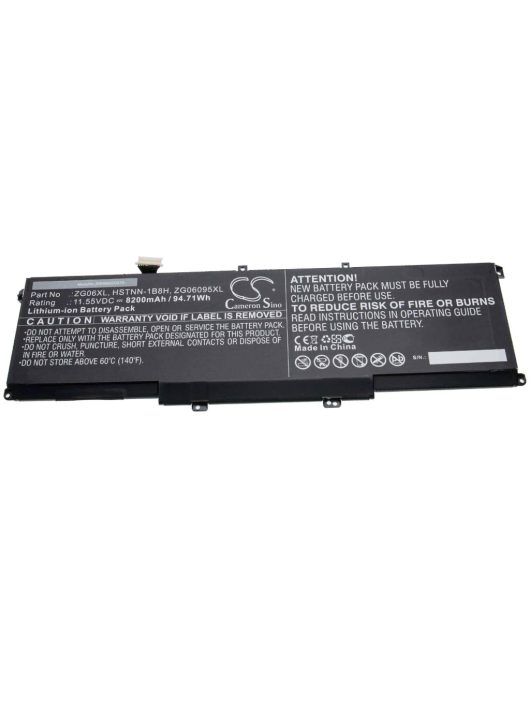 Notebook akkumulátor  HP L07045-855, HSTNN-1B8H, L07351-1C1 - 8200 mAh 11,55 V Li-Ion, fekete