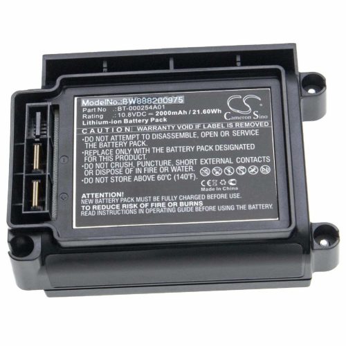 Mobil PC akku Zebra BT-000254A01, KT-VC80-BTRY1-01 - 2000 mAh 10,8 V Li-Ion