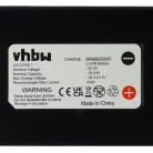 VHBW Stiga Lawn Mower Battery 1126-9138-01, 1126-9105-01 - 10200 mAh 25.2 V Li-Ion, Black