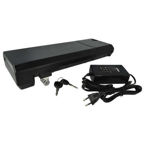 VHBW Rack-Mounted Battery with Installation System, Li-Ion, 36V, 8.8Ah, Black.