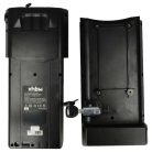 VHBW Rack-Mounted Battery with Installation System, Li-Ion, 36V, 8.8Ah, Black.