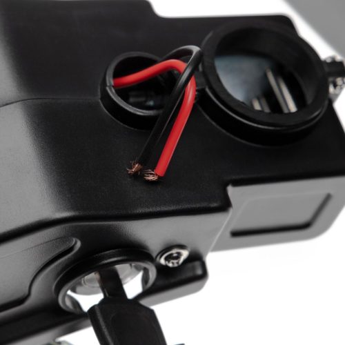 VHBW seat post/frog battery + holder, Li-Ion, 24V, 13.2Ah, black