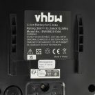 VHBW Seat Post/Frog Battery + Holder, Li-Ion, 36V, 13.2Ah, black