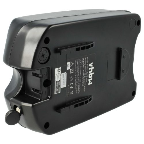 VHBW Seat Post/Frog Battery + Holder, Li-Ion, 36V, 13.2Ah, black