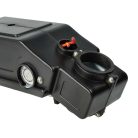 VHBW Seat Post/Frog Battery + Holder, Li-Ion, 36V, 13.2Ah, black