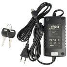 VHBW Seat Post/Frog Battery + Holder, Li-Ion, 36V, 13.2Ah, black