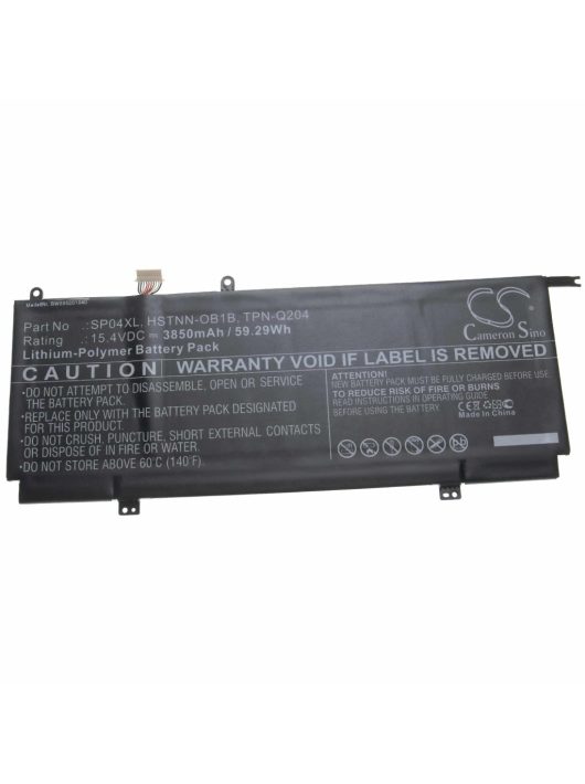 Notebook akkumulátor  HP L28538-AC1, L28764-005, SP04061XL, HSTNN-OB1B készülékekhez – 3850 mAh 15,4 V Li-polimer