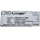 VHBW Mobile Phone Battery Cisco 74-102376-01, CP-BATT-8821 - 2400 mAh 3.8 V Li-polymer - Smartphone Battery