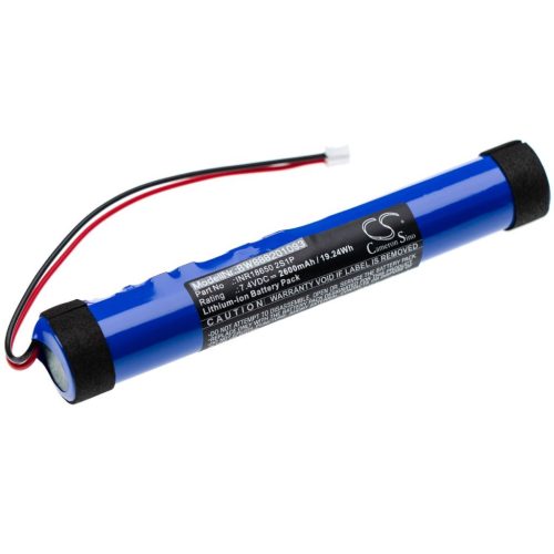VHBW akkumulátor Nyne INR18650 2S1P-t Nyne hangszóróhoz - Li-Ion 2600 mAh