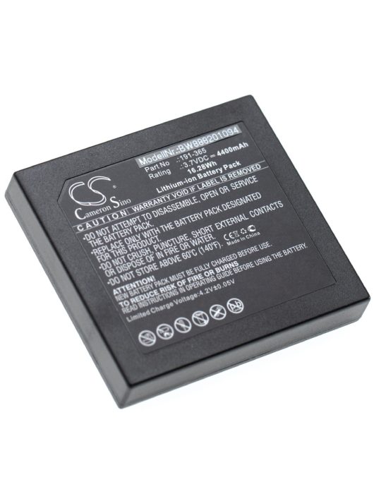 GE 191-356, 191-365 Akkumulátor - 4400 mAh 3,7 V Li-Ion