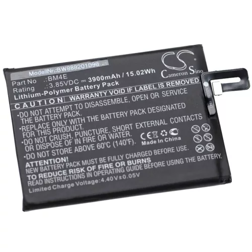 VHBW Mobile Phone Battery for Xiaomi / Pocophone BM4E - 3900 mAh 3.85 V Li-Polymer