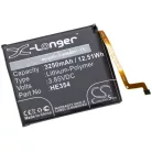 VHBW Mobiltelefon Akku Nokia HE354 für Telefone - 3250 mAh 3,85 V Li-Polymer