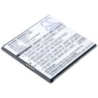 VHBW Mobile Phone Battery for ZTE Li3826T43P4H705949 - 2100 mAh 4.35 V Li-Ion - Smartphone Battery
