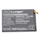 VHBW Mobiltelefon akkumulátor  Samsung GH82-18701A, EB-BG580ABU - 4900 mAh 3,85 V Li-polimer