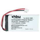VHBW Dog Trainer Battery SAC54-16091 - 160 mAh 3.7 V Li-polymer