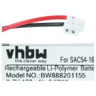 VHBW Dog Trainer Battery SAC54-16091 - 160 mAh 3.7 V Li-polymer