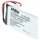 VHBW Dog Trainer Battery SAC54-16091 - 160 mAh 3.7 V Li-polymer