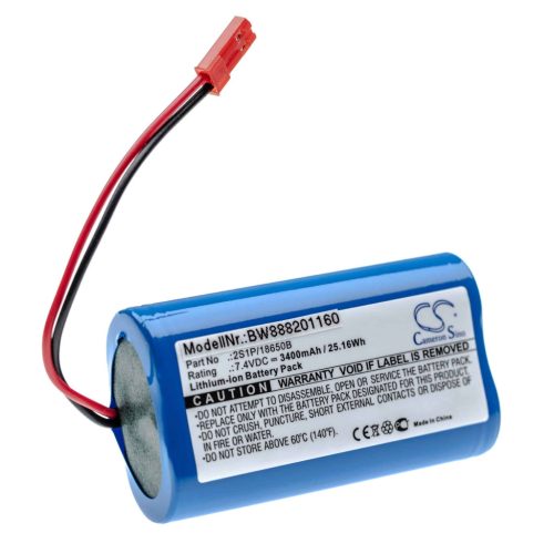 VHBW Vaporizer Battery Arizer - 3400 mAh 7.4 V Li-Ion