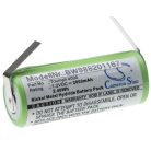 VHBW Elektrische Zahnbürste Akku Oral-B 3745, 3762, 3761 - 2000 mAh 1,2 V NiMH