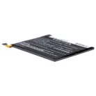 VHBW Mobiltelefon Akku für Alcatel TLP024C7 - 2300 mAh 3,85 V Li-Polymer