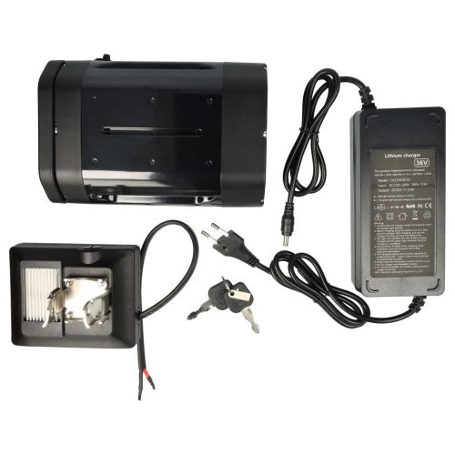 VHBW E-Bike Battery for Ansmann and other models, Li-Ion, 36V, 10Ah, black