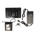 VHBW E-Bike Battery for Ansmann and other models, Li-Ion, 36V, 10Ah, black