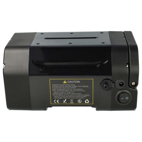 VHBW E-Bike Battery for Ansmann and other models, Li-Ion, 36V, 10Ah, black