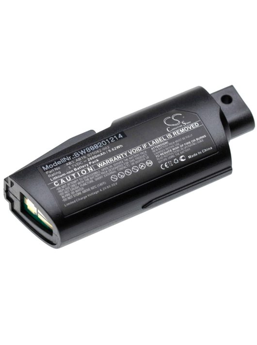 Intermec AB19 Vonalkód-leolvasó, 075082-002, AB3, 2600mAh, 3,7V, Li-Ion