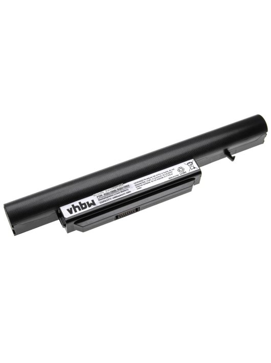 Notebook akkumulátor  Hasee 916T2134F, 916T2132F, 3UR18650-2-T0681 - 4400 mAh 11,1 V Li-Ion, fekete