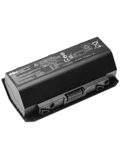   Notebook akkumulátor  Asus A42-G750-hez - 5900 mAh 15 V Li-polimer, fekete