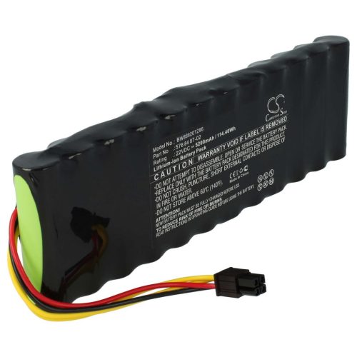 VHBW Lawn Mower Battery Husqvarna 578 84 87-03, 578 84 87-02, 578 84 87-01 - 5200 mAh 22.2 V Li-Ion - Gardening Tool