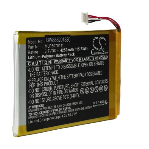 VHBW Car diagnostic tool battery for Autel MLP5070111 - 5000 mAh 3.7 V Li-polymer