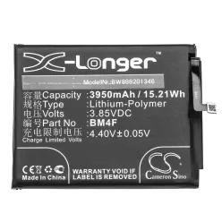   VHBW Mobile Phone Battery for Xiaomi BM4F - 3950 mAh 3.85 V Li-Polymer