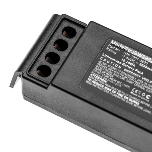 VHBW Electric Power Tool Battery for Cavotec M9-1051-3600, MC-3 Remote Controls - 7.4V, Li-Ion, 2600mAh