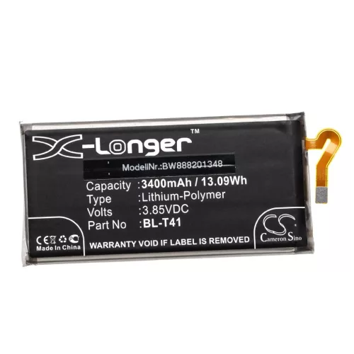 VHBW Mobiltelefon Akku für LG BL-T41 - 3400 mAh 4,4 V Li-Polymer
