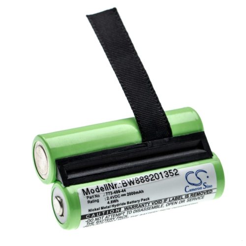 VHBW Demag 773-499-44 Industrial Remote Control Battery - 2000 mAh 2.4 V NiMH