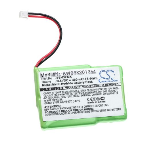 Vezetékes telefon akku Agfeo McNairF6M3EMX, F6M3EMX - 400 mAh 3,6 V NiMH