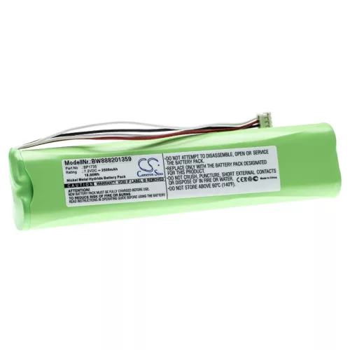 VHBW Fluke BP1735 Battery - 2500 mAh 7.2 V NiMH