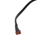 VHBW Down Tube Battery + Charger for E-Bike, Li-Ion, 48V, 10.4Ah, Black