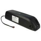 VHBW Down Tube Battery + Charger for E-Bike, Li-Ion, 48V, 10.4Ah, Black