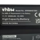 VHBW Akku iRobot M611020, ABL-C - 2000 mAh, 10,8 V, Li-Ion